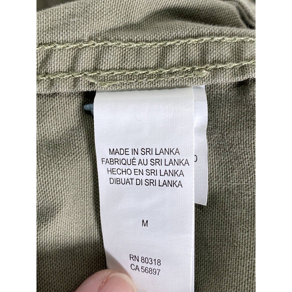 LUCKY BRAND Jacket Adult M TIGER Military FIGHTER BY DAY/LOVER BY NIGHT - Picture 7 of 9